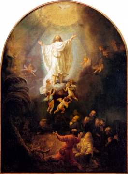 Rembrandt The Ascension 1636 